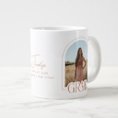 Klasse van 2025 Foto Afstudeerder Afstuderen Keeps Grote Koffiekop (Voorkant rechts)