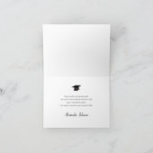 Klasse van 2025 Foto Afstuderen Dank u Bedankkaart (Binnen)