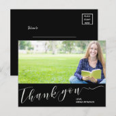 Klasse van 2025 Foto Afstuderen Dank u Briefkaart (Voorkant / Achterkant)