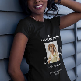 Klasse van 2025 foto afstuderen feliciteert afstud t-shirt