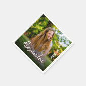 Klasse van 2025 Foto Graduation Party Servet (Hoek)