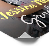 Klasse van 2025 Foto Graduation Party Welkom Poster (Hoek)