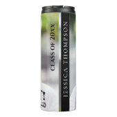 Klasse van 2025 Foto U DEED IT Afstuderen Gift Thermosbeker (Achterkant)