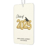 Klasse van 2025 gepersonaliseerde auto luchtverfri luchtverfrisser (Links)