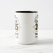 Klasse van 2025 Goud Afstuderen Mok - (Center)