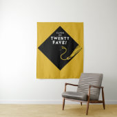 Klasse van 2025 Graduation Party Gold Wandkleed (In situ)