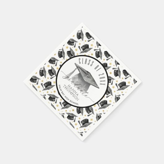 Klasse van 2025 Graduation Party servetten | Afstu (Hoek)