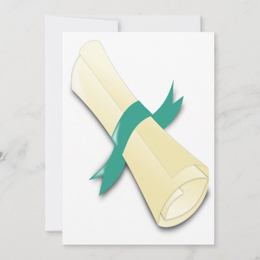 Klasse van 2025 groen script afstuderen foto kaart (Achterkant)