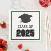 Klasse van 2025 Groen Servet (Insitu)