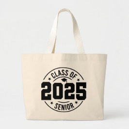 Klasse van 2025 Grote Canvas tas