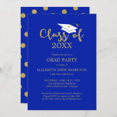 Klasse van 2025 High School Afstudeerder Party Inv Aankondiging (Voorkant / Achterkant)