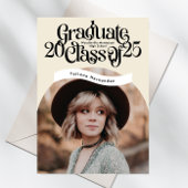 Klasse van 2025 High School Afstuderen Kaart