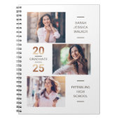 Klasse van 2025 High School Afstuderen Notitieboek (Voorkant)