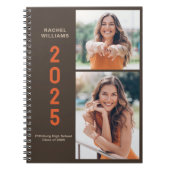 Klasse van 2025 High School Afstuderen Notitieboek (Voorkant)