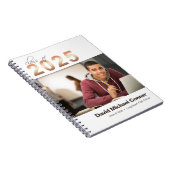 Klasse van 2025 High School Afstuderen Notitieboek (Rechterzijde)