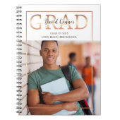 Klasse van 2025 High School Afstuderen Notitieboek (Voorkant)