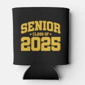 Klasse van 2025 High School Afstuderen Senior 2025 Blikjeskoeler (Achterkant)