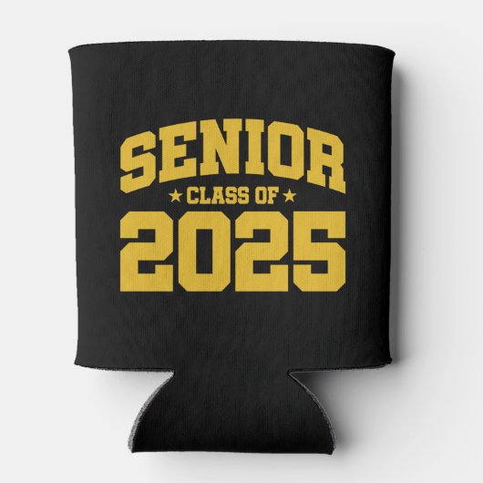Klasse van 2025 High School Afstuderen Senior 2025 Blikjeskoeler (Achterkant)