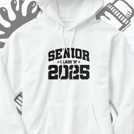 Klasse van 2025 High School Afstuderen Senior 2025 Hoodie