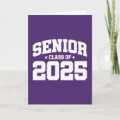 Klasse van 2025 High School Afstuderen Senior 2025 Kaart (Voorkant)