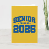 Klasse van 2025 High School Afstuderen Senior 2025 Kaart (Voorkant)