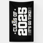 Klasse van 2025 High School Afstuderen Senior 2025 Spandoek (Verticaal)
