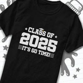 Klasse van 2025 High School Afstuderen Senior 2025 T-shirt