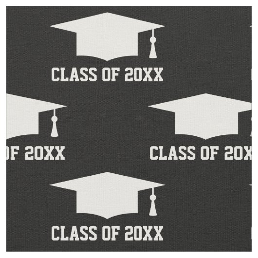 Klasse van 2025 High School afstuderen Tassel pet Stof (Close Up)
