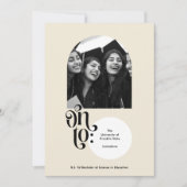 Klasse van 2025 HIGH SCHOOL gaan College GRADUATIO Aankondiging (Voorkant)