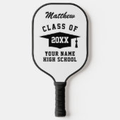 Klasse van 2025 High School Graduation party cadea Pickleball Paddle (Voorkant)