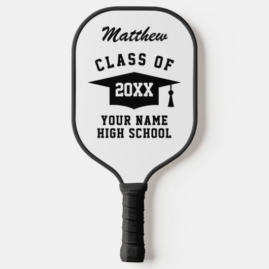 Klasse van 2025 High School Graduation party cadea Pickleball Paddle (Achterkant)