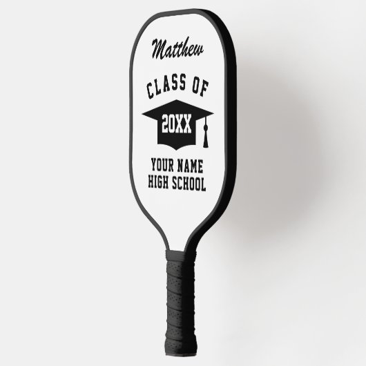 Klasse van 2025 High School Graduation party cadea Pickleball Paddle (Links)