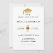 Klasse van 2025 "Ik heb het gedaan" Foto Afstudere Kaart (Voorkant)