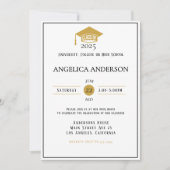 Klasse van 2025 "Ik heb het gedaan" Foto-Afstudere Kaart (Voorkant)