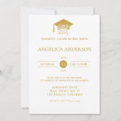 Klasse van 2025 "Ik heb het gedaan" Foto-Afstudere Kaart (Voorkant)