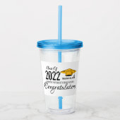 Klasse van 2025, Klasse van 2026 afstuderen Acryl Drinkbeker (Voorkant)