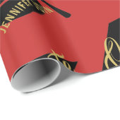 Klasse van 2025, Klasse van 2026 afstuderen Cadeaupapier (Rol Hoek)