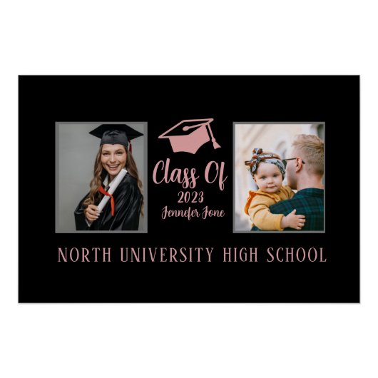 Klasse van 2025, Klasse van 2026 afstuderen Perfect Poster (Voorkant)