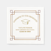 Klasse van 2025, Klasse van 2026 afstuderen Servet (Voorkant)