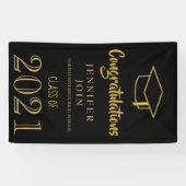 Klasse van 2025, Klasse van 2026 afstuderen Spandoek (Horizontaal)