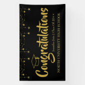 Klasse van 2025, Klasse van 2026 afstuderen Spandoek (Verticaal)