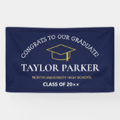 Klasse van 2025, Klasse van 2026 afstuderen Spandoek (Horizontaal)