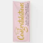 Klasse van 2025, Klasse van 2026 afstuderen Spandoek (Verticaal)