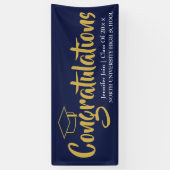 Klasse van 2025, Klasse van 2026 afstuderen Spandoek (Verticaal)