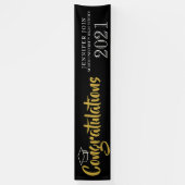 Klasse van 2025, Klasse van 2026 afstuderen Spandoek (Verticaal)