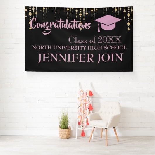 Klasse van 2025, Klasse van 2026 afstuderen Spandoek (Insitu)