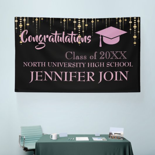 Klasse van 2025, Klasse van 2026 afstuderen Spandoek (Beurs)