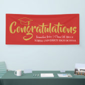 Klasse van 2025, Klasse van 2026 afstuderen Spandoek (Beurs)