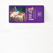 Klasse van 2025 Kleine Locker Deur Hall Gepersonal Spandoek (Insitu)