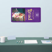 Klasse van 2025 Kleine Locker Deur Hall Gepersonal Spandoek (Beurs)